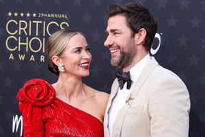 Emily Blunt and John Krasinski