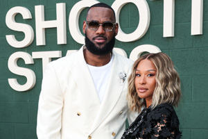 Lebron and Savannah James