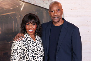 Pauletta and Denzel Washington