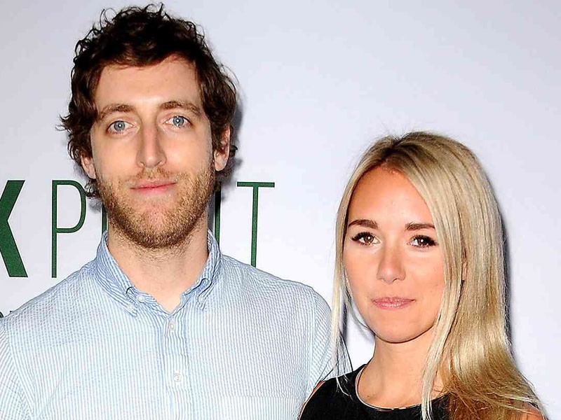 Thomas Middleditch and Mollie Gates