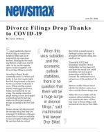 Divorce Filings Drop Thanks to COVID-19