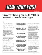 Divorce filings drop as COVID-19 lockdown mends marriages