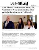 Elon Musk's 'baby mama' Ashley St. Clair leaves NYC court smiling after custody showdown with billionaire