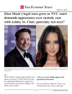 Elon Musk’s legal woes grow as NYC court demands appearance over custody case with Ashley St. Clair; paternity test next?