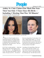 Ashley St. Clair Says Elon Musk Messaged Her That They Have a 'Legion of Kids to Make' Months After Reported Son's Birth